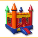 Multicolor Inflatable Castle Bouncer J041