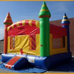 Multicolor Inflatable Castle Jumper J101