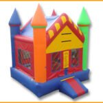 Multicolor Pointed Roof Castle Jumper J053
