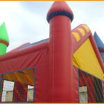 Multicolor Pointed Roof Castle Jumper J053