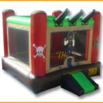 Pirate Ship Inflatable Bouncer J078
