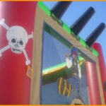 Pirate Ship Inflatable Bouncer J078