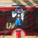 Pirate Ship Inflatable Jumper J110
