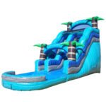 18′ Marble Tropical Water Slide W138