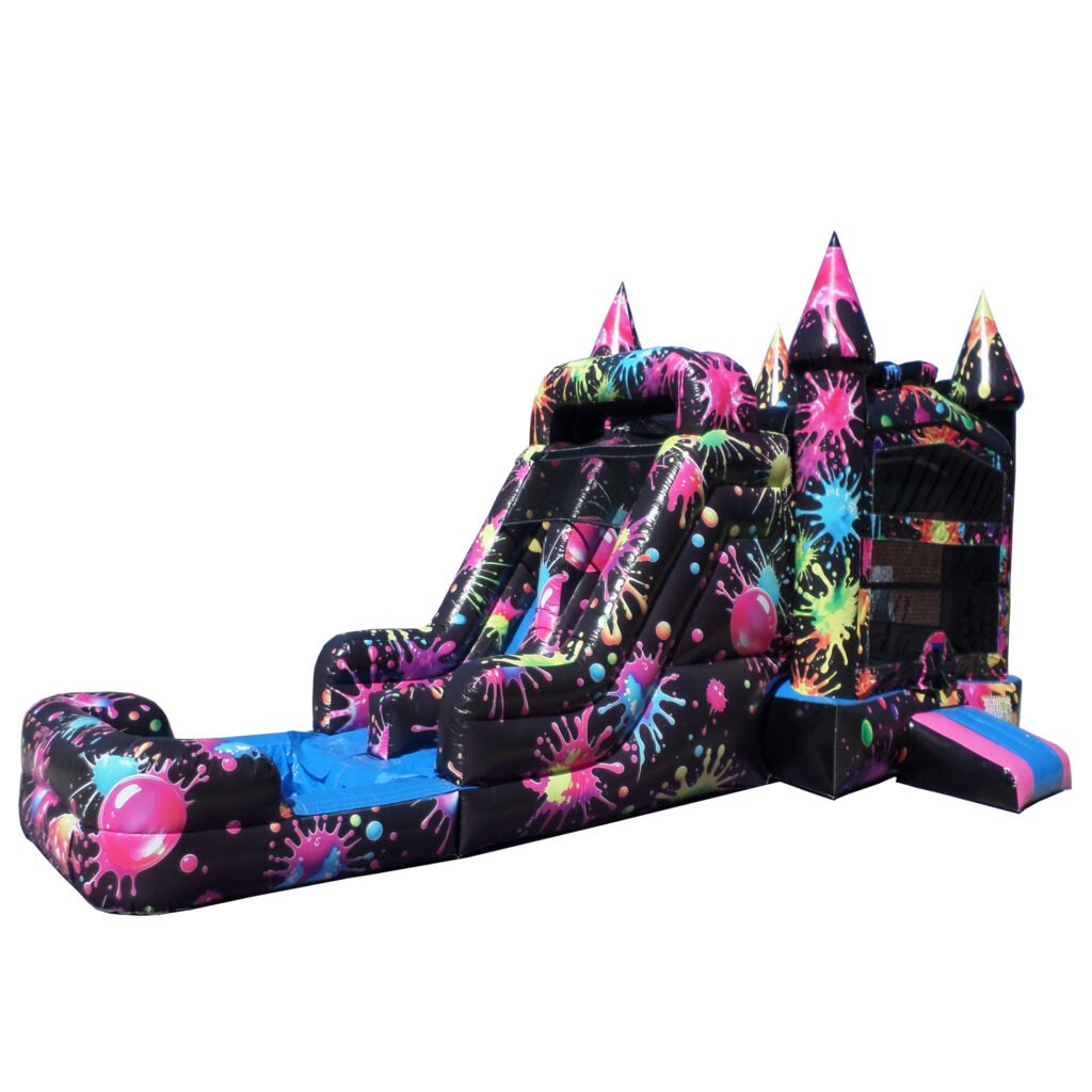 Paint Splatter Dual Lane Wet & Dry Combo C202