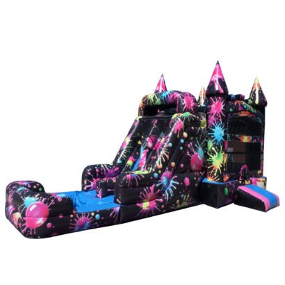 Paint Splatter Dual Lane Wet & Dry Combo C202