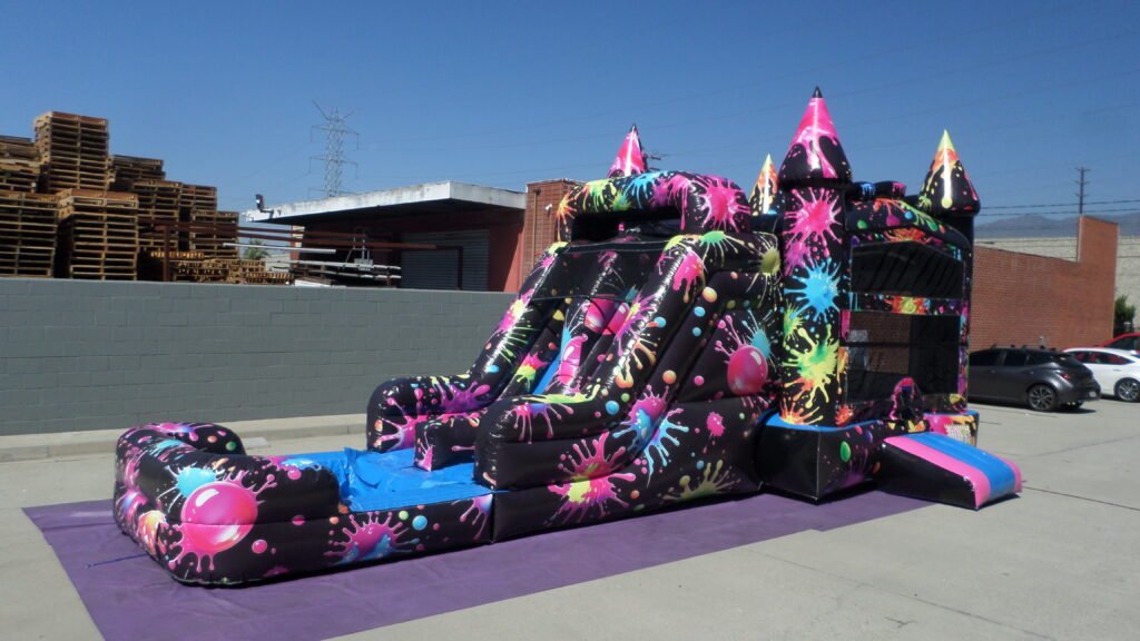 Paint Splatter Dual Lane Wet & Dry Combo C202