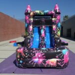 Paint Splatter Dual Lane Wet & Dry Combo C202