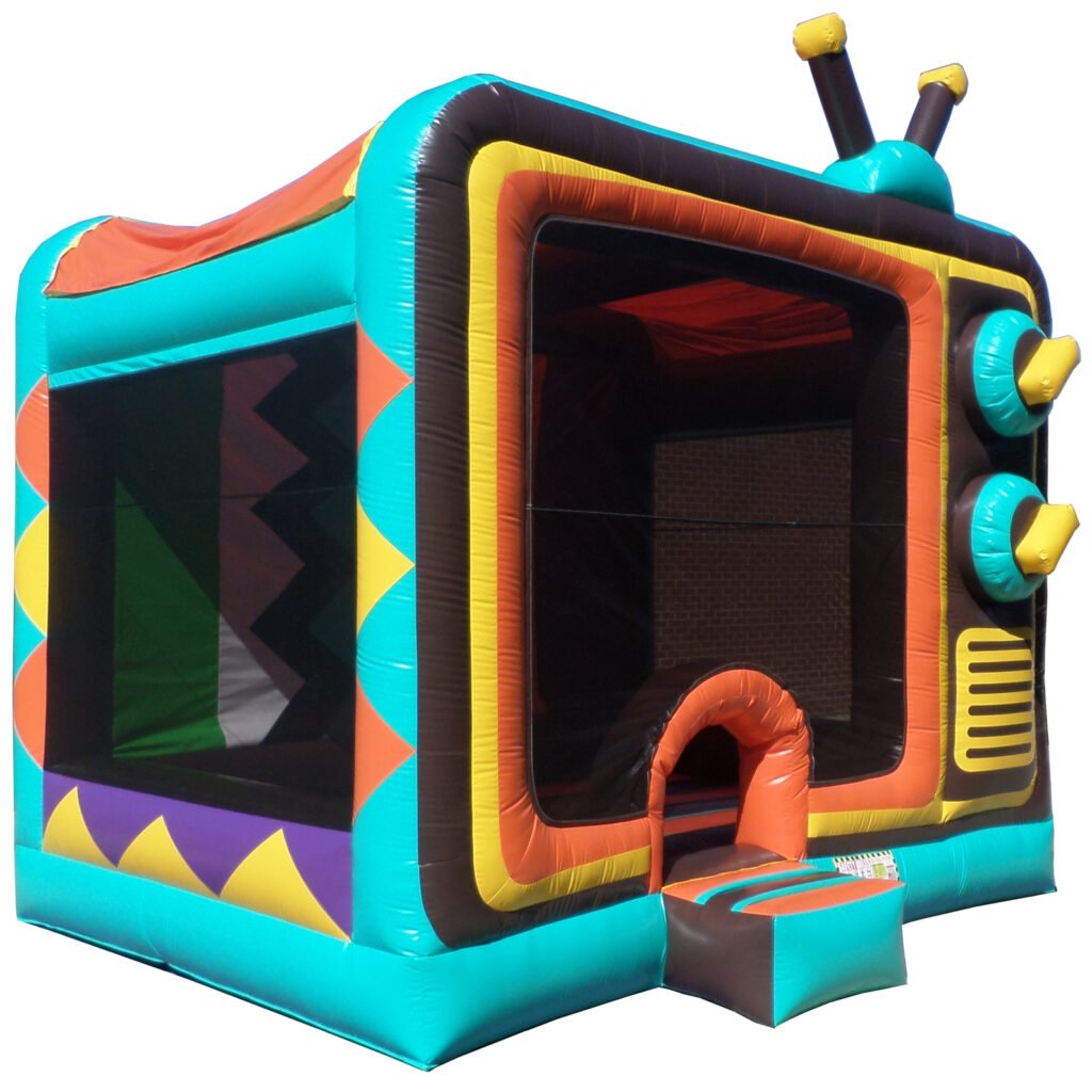 Retro TV Bounce House J182