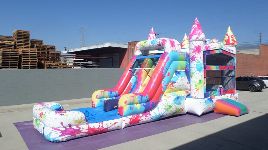 Paint Splatter Dual Lane Wet & Dry Combo C203