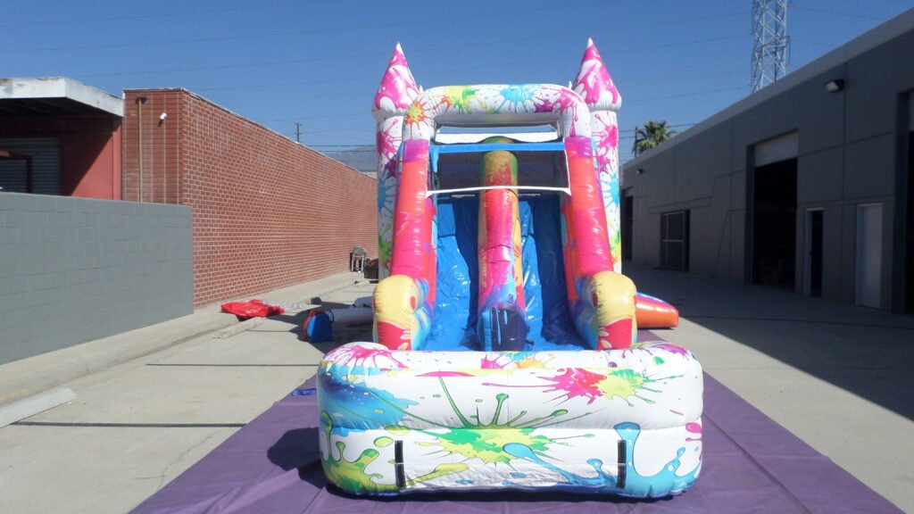 Paint Splatter Dual Lane Wet & Dry Combo C203