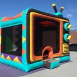 Retro TV Bounce House J182