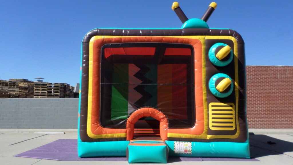 Retro TV Bounce House J182
