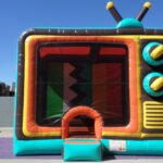 Retro TV Bounce House J182