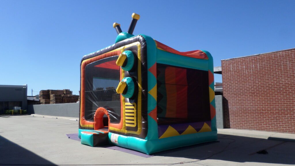 Retro TV Bounce House J182