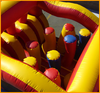 44' Inflatable Obstacle Course
