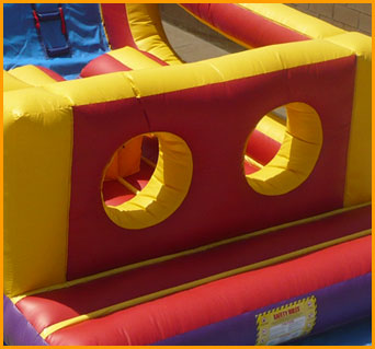 71' Inflatable Obstacle Course