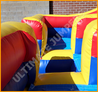 Inflatable 12' Double Lane Slide