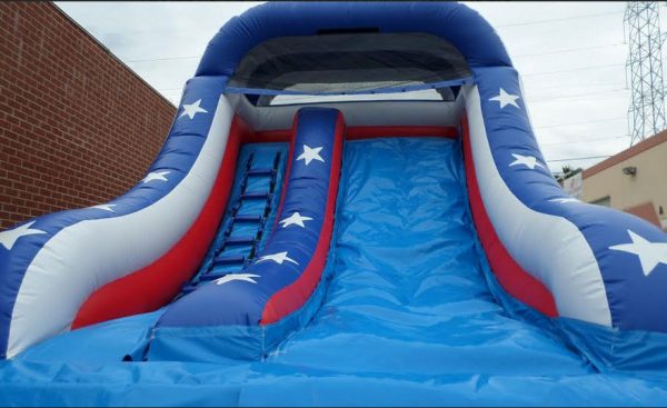 Inflatable 14' Red White and Blue Splash