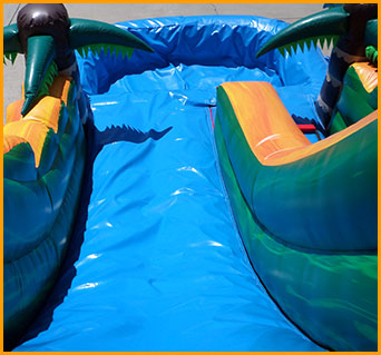 Inflatable 14' Tropical Island Water Slide