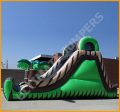 Inflatable 16' Double Lane Tropical Slide