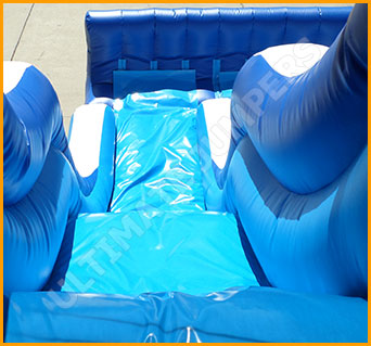 Inflatable 16' Triple Lane Slide