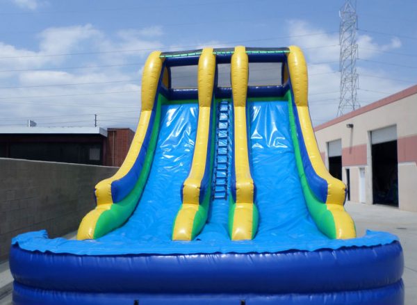 Inflatable 20' Double Lane Water Slide