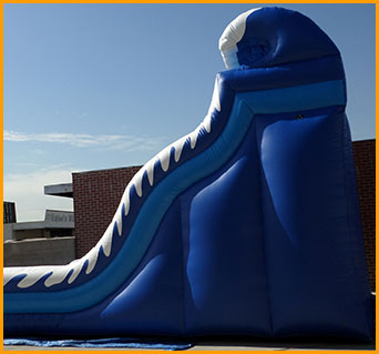 Inflatable 20' Ocean Wave Double Water Slide