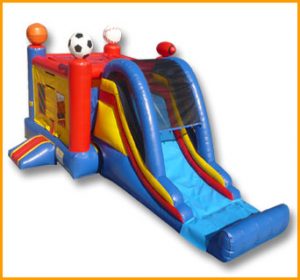 Inflatable 3 in 1 Sports Combo