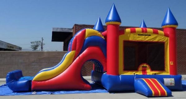 Inflatable 3 in 1 Wet and Dry Castle Combo