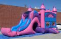 Inflatable 3 in 1 Wet Dry Castle Module Combo