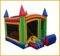 Inflatable 4 in 1 Wet Dry Multicolor Castle Combo