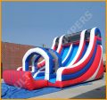 Inflatable All American Double Lane Splash Water Slide