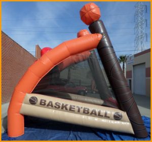 Inflatable Basketball Court