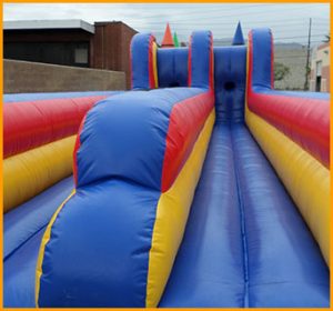 Inflatable Double Lane Bungee Run