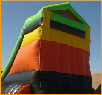 Inflatable Front Load Halloween Slide