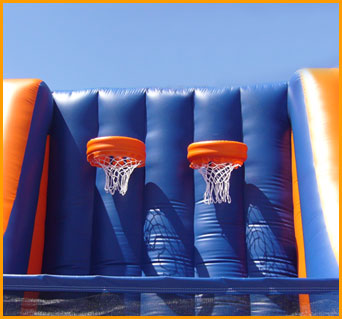 Inflatable Indoor Double Basketball Court