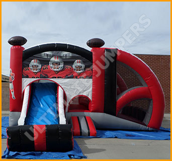 Inflatable Tailgate Party Jumper Slide Combo