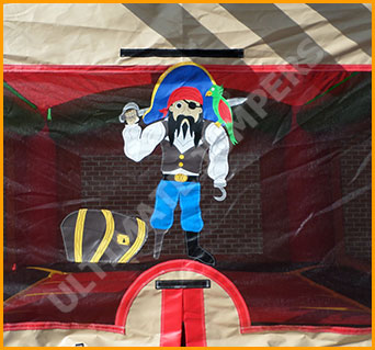 Pirate Ship Inflatable Jumper
