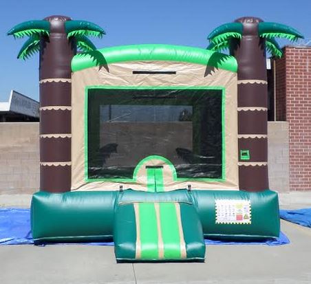 Tropical Forest Inflatable Jumper