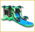 Wet/Dry Tropical Bouncer Slide Combo